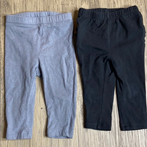 Old Navy Girl Leggings Set 6-12 months - Picture 5 of 13